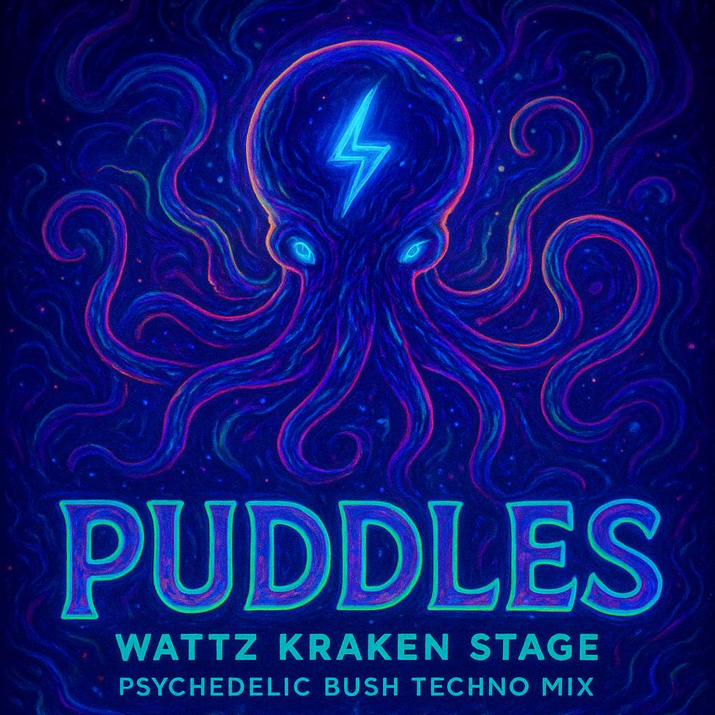Puddles - YouTopia 2025 - Psychedelic Bush Techno (at Wattz Kraken)