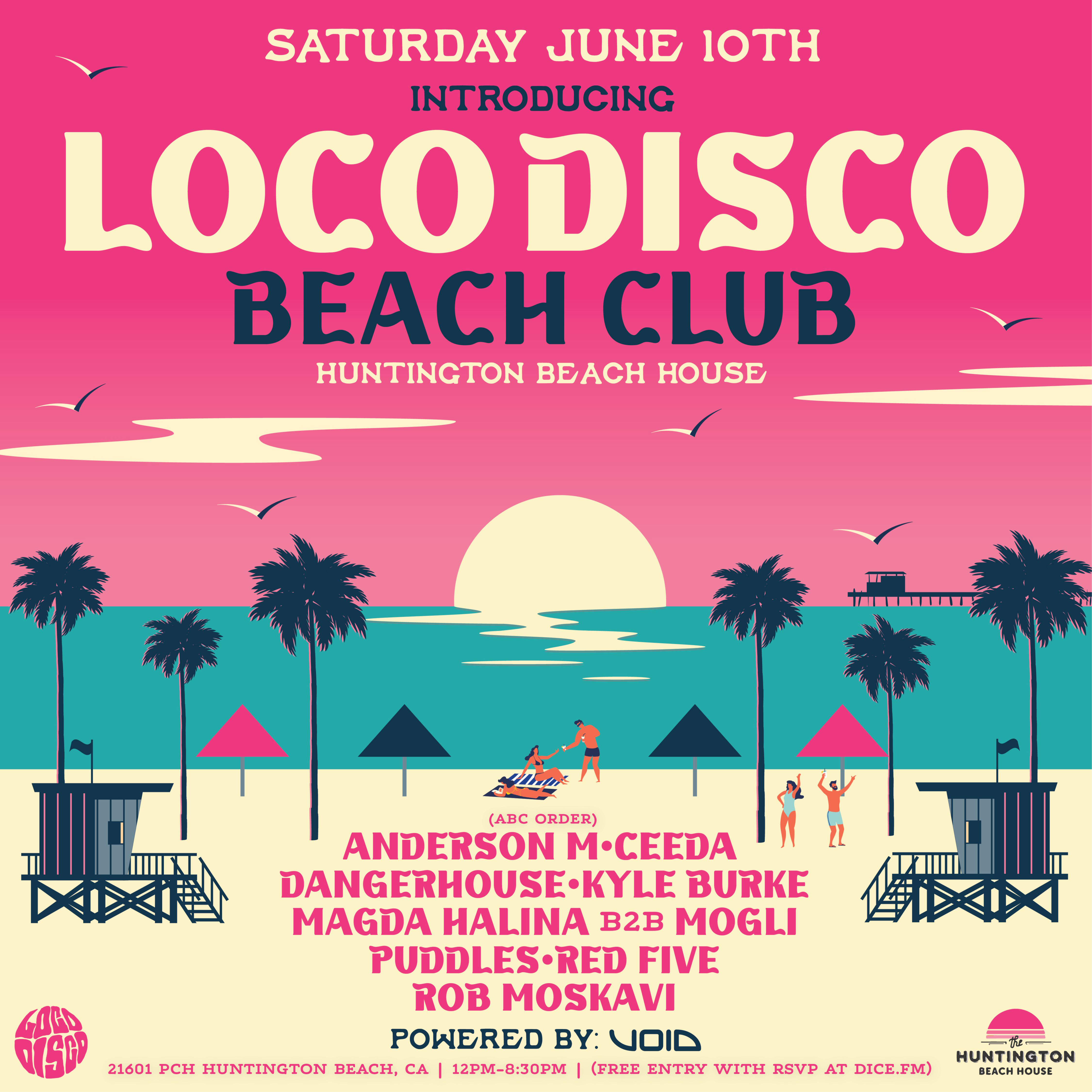 DJ Puddles - Loco Disco Beach House 2023
